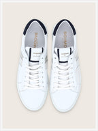 Spark Gang M - Nappa/Chevron - White/Navy