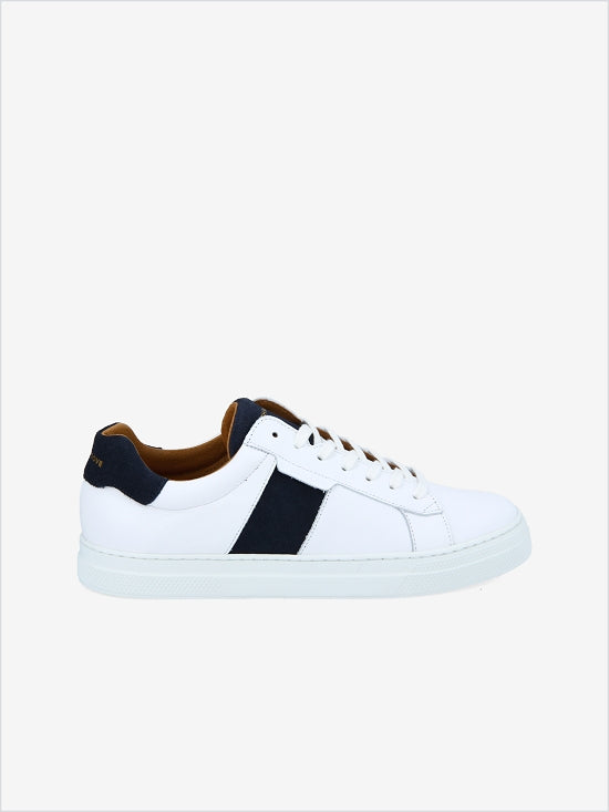Spark Gang M - Nappa/Suede - White/Azul