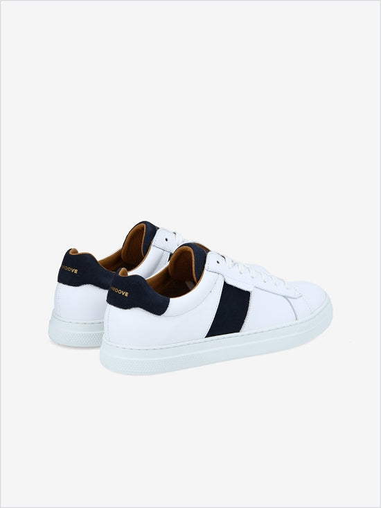 Spark Gang M - Nappa/Suede - White/Azul