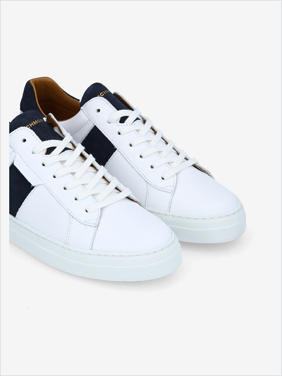 Spark Gang M - Nappa/Suede - White/Azul