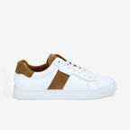 Spark Gang M - Nappa/Suede - White/Cognac