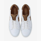 Spark Gang M - Nappa/Suede - White/Cognac