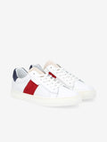 Spark Gang M - Nappa/Mix Suede - White/Dove-Red-Blue