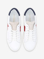 Spark Gang M - Nappa/Mix Suede - White/Dove-Red-Blue