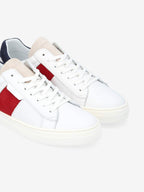 Spark Gang M - Nappa/Mix Suede - White/Dove-Red-Blue