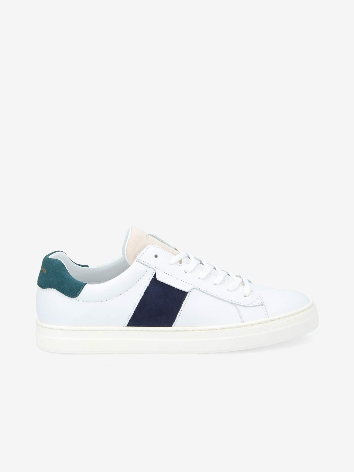Spark Gang M - Nappa/Mix Suede - White/Dove-Blue-Petr