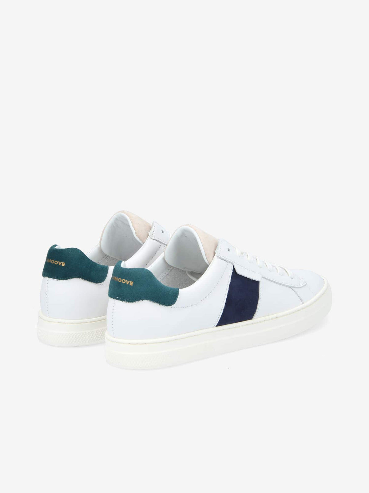 Spark Gang M - Nappa/Mix Suede - White/Dove-Blue-Petr
