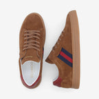 Spark Gang M - Suede/Strap - Whisky/Midnight Blue