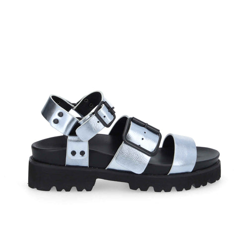 Sandales June - Argent
