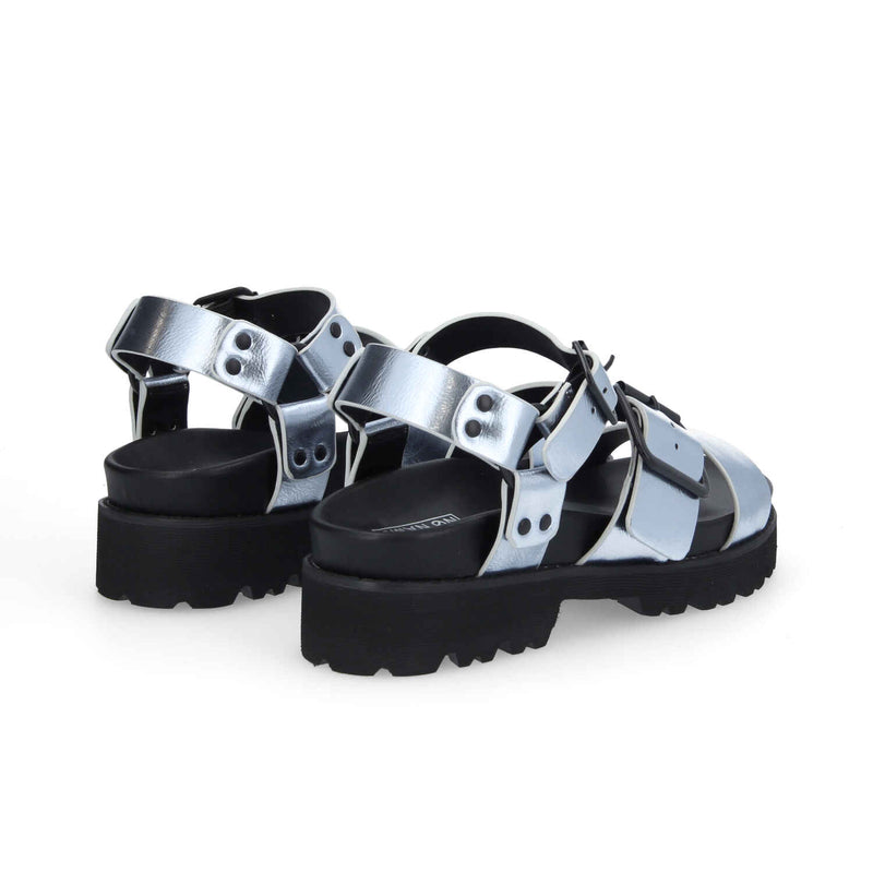 Sandales June - Argent