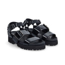 Sandales June - Noir