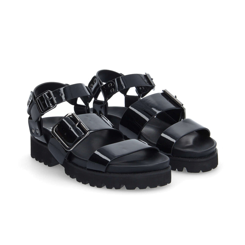 Sandales June - Noir