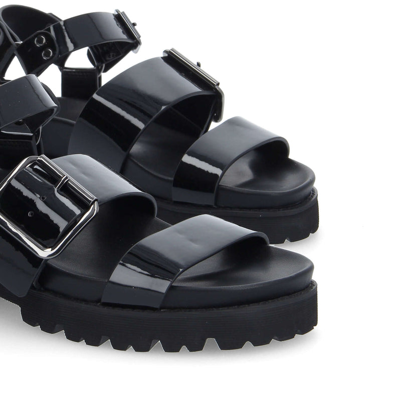 Sandales June - Noir