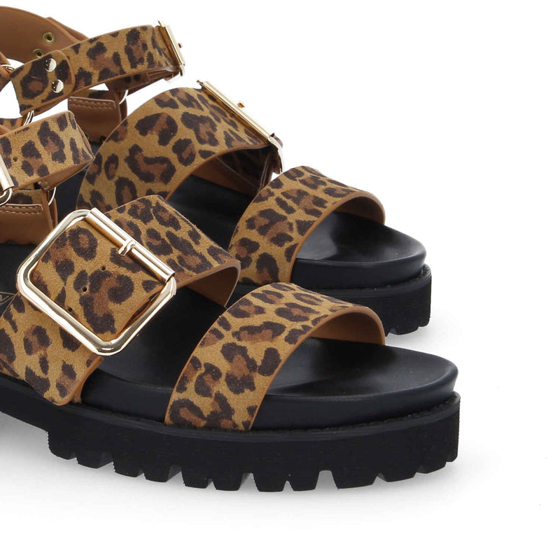 Sandales June - Marron