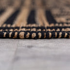 Alfombra de pasillo de yute Meandro