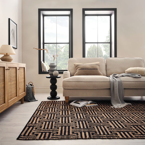 Meander - Tapis En Jute
