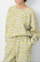 Sudadera estampada con cuello redondo - Polly - Mujer