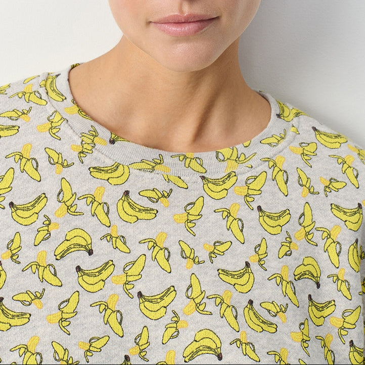 Sweat Col Rond Imprime - Polly - Femme