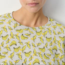 Sudadera estampada con cuello redondo - Polly - Mujer