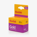 2 Rolls of Color Film - Gold Blister Pack 200 - 35mm - 24 Exposures - Kodak