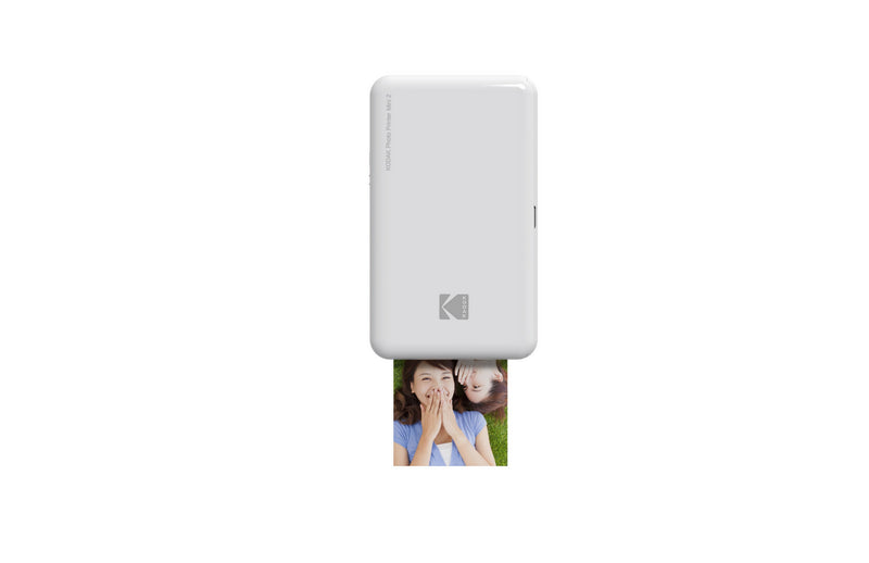 Imprimante Bluetooth Mini 2 Blanc  + La Cartouche 20 Photos Offerte - Kodak