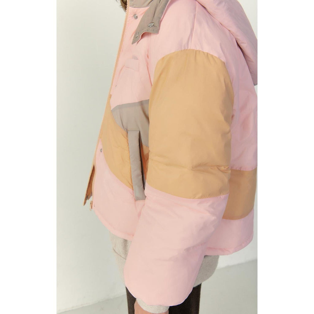 Kolbay Coat - Tricolour Nude - Women
