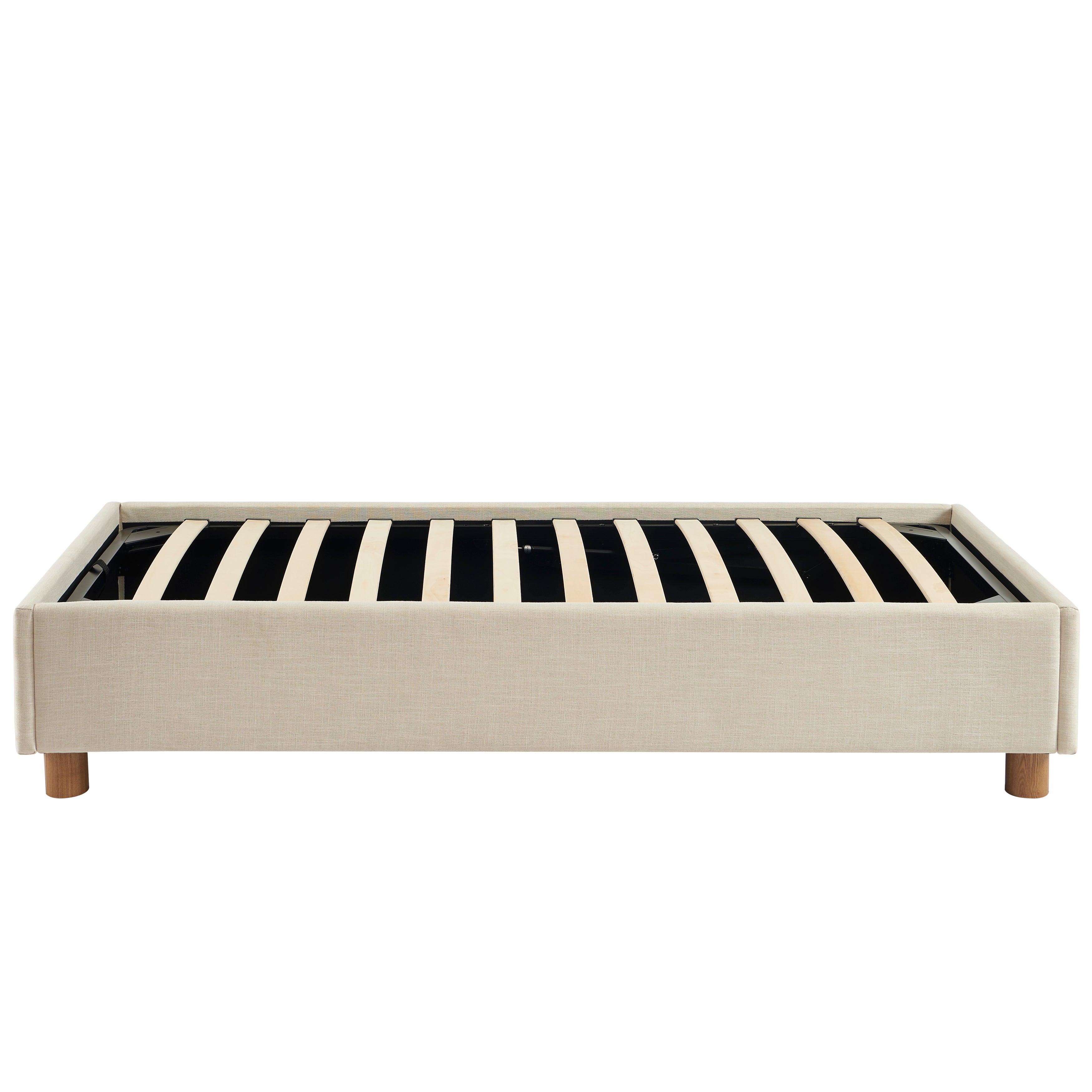 Korall - Lit Coffre - Lin - Beige