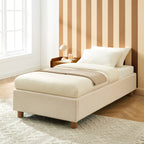 Korall - Lit Coffre - Lin - Beige