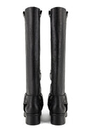 Biker Gang Boots - Black