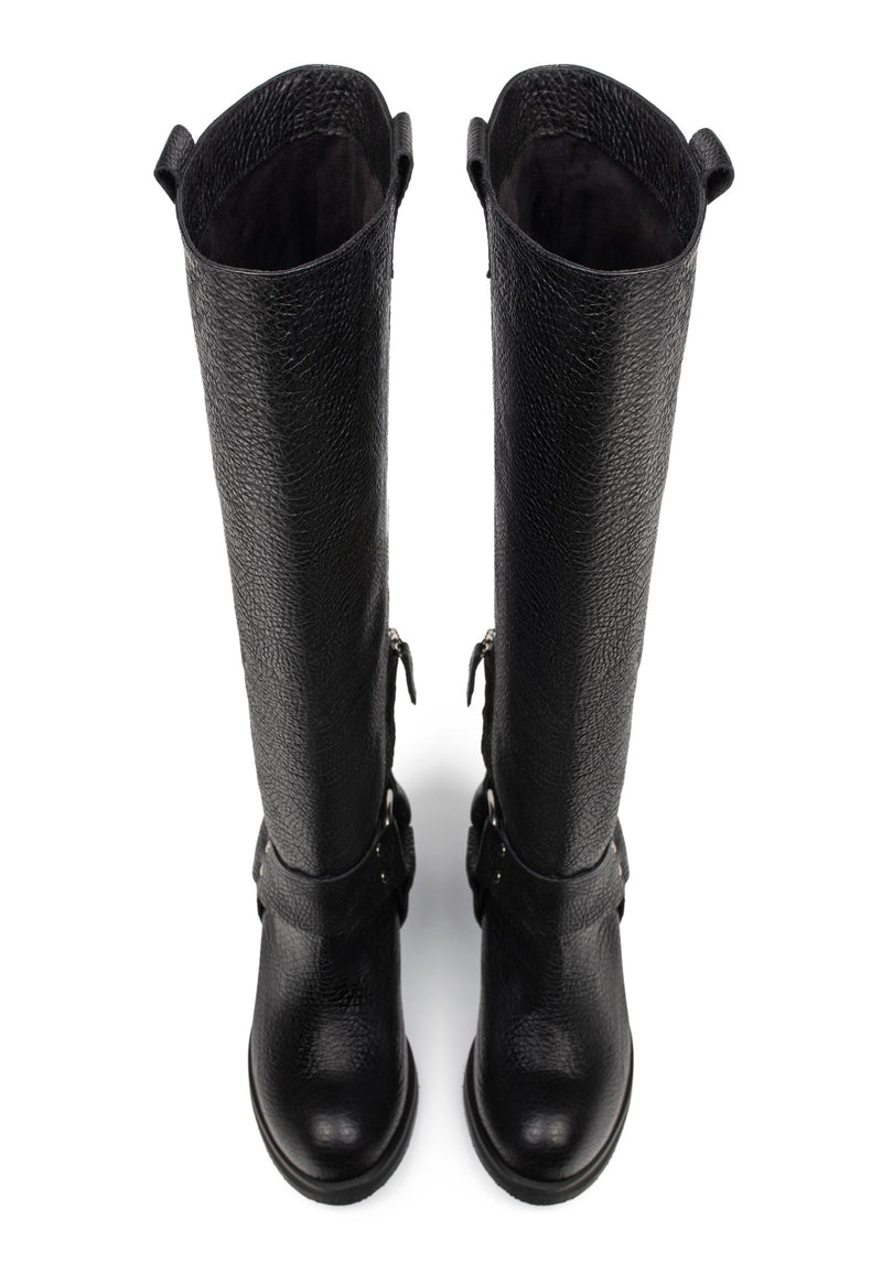 Biker Gang Boots - Black