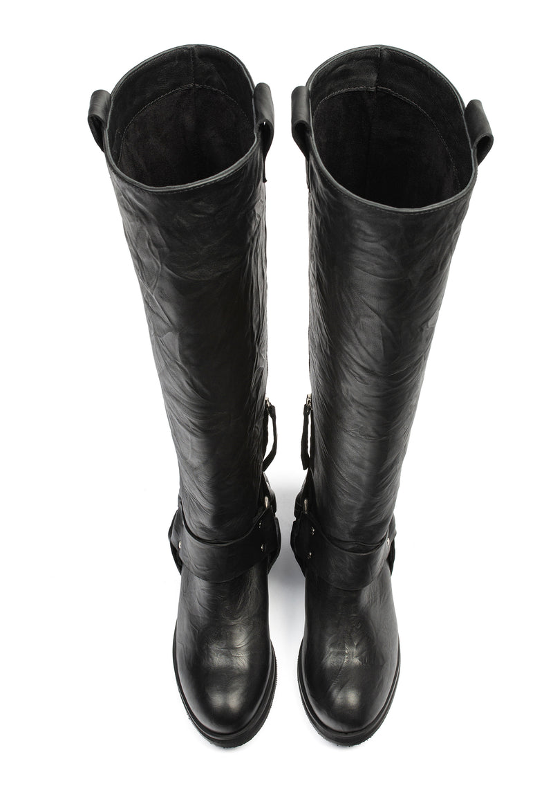 Bottes Biker Gang - Noir