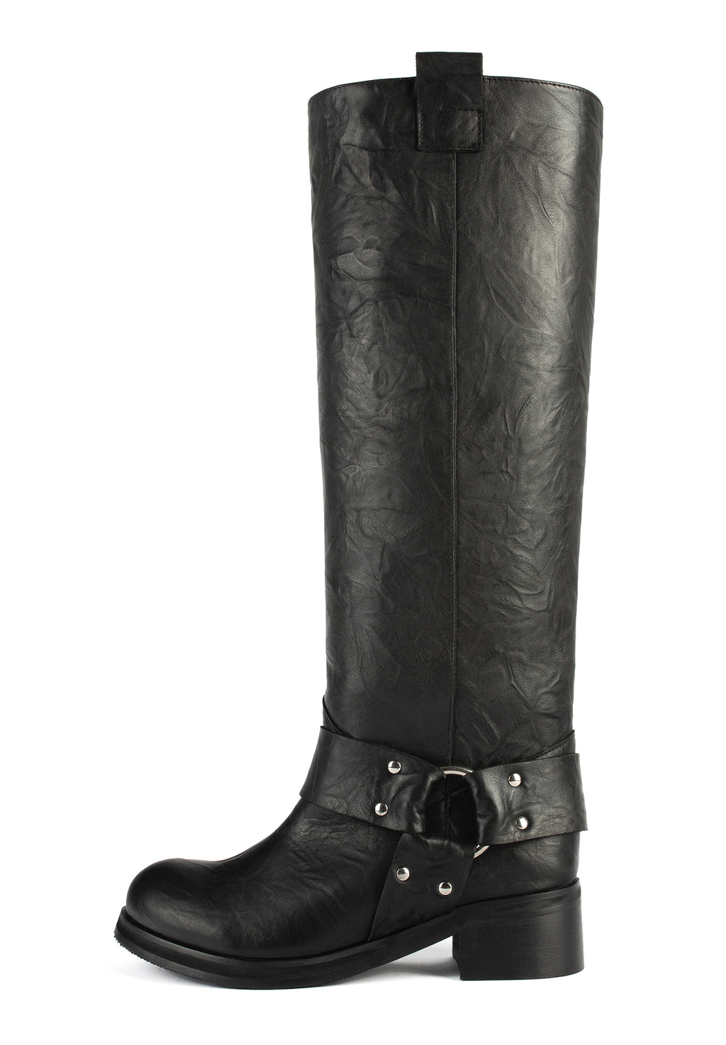 Biker Gang Boots - Black