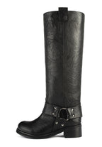 Biker Gang Boots - Black