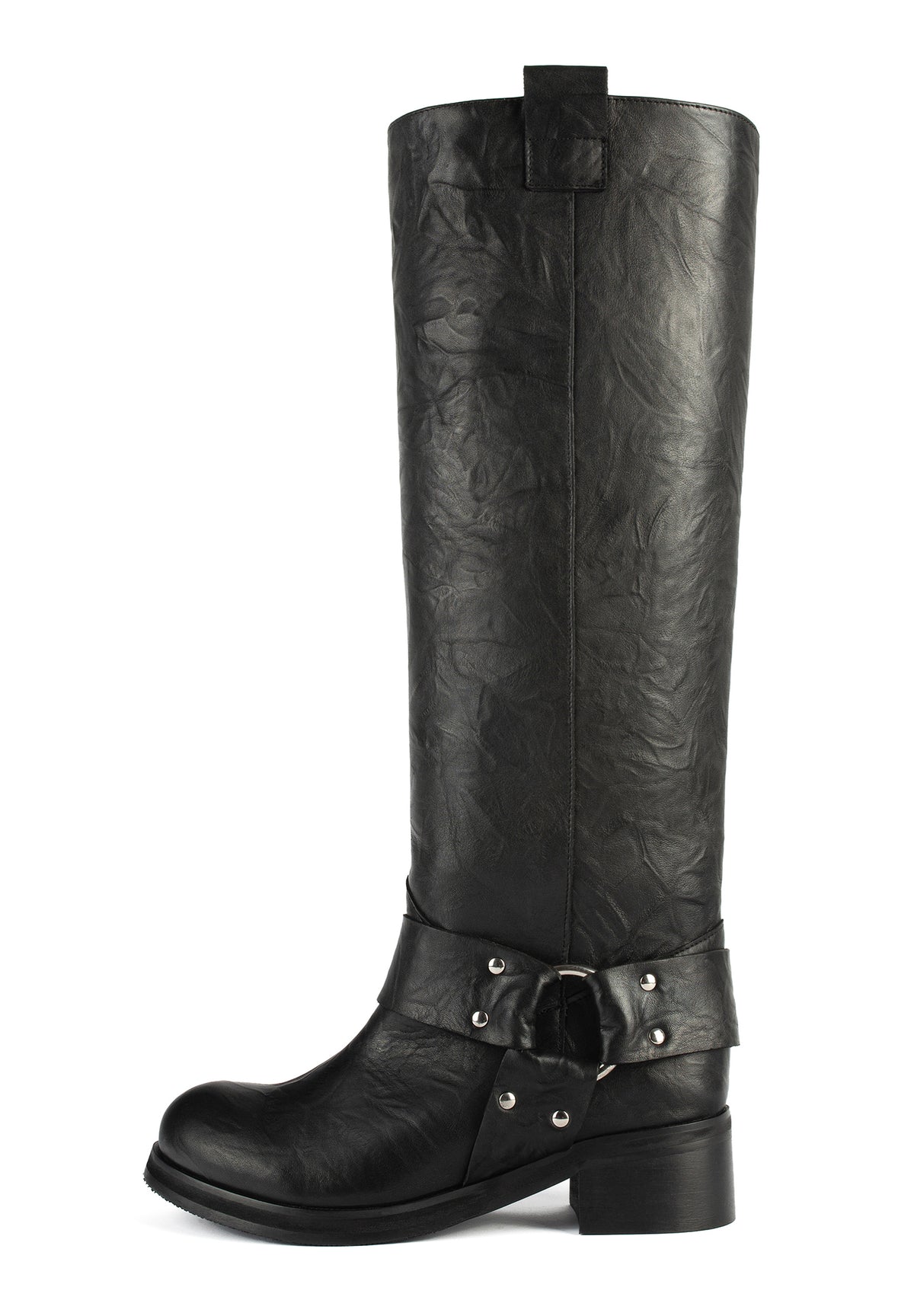 Biker Gang Boots - Black