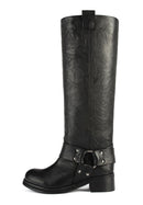 Bottes Biker Gang - Noir