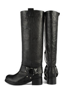 Bottes Biker Gang - Noir