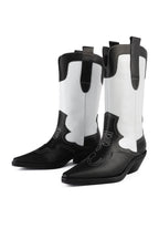 Botas Deep Inside Of Me - Blanco y negro