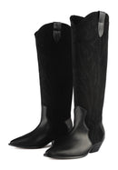 Botas con los dedos cruzados - Negro