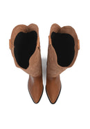 Fingers Crossed Boots - Brown