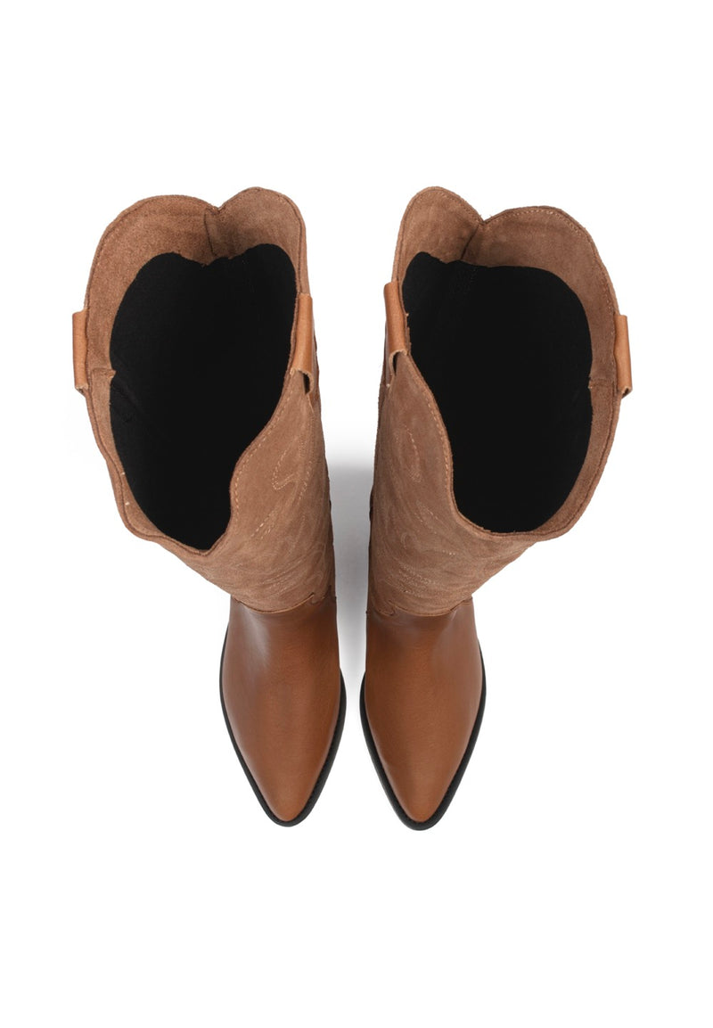 Fingers Crossed Boots - Brown