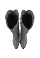 Fingers Crossed Boots - Gray