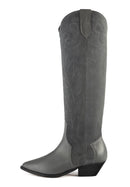 Fingers Crossed Boots - Gray