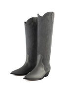 Fingers Crossed Boots - Gray