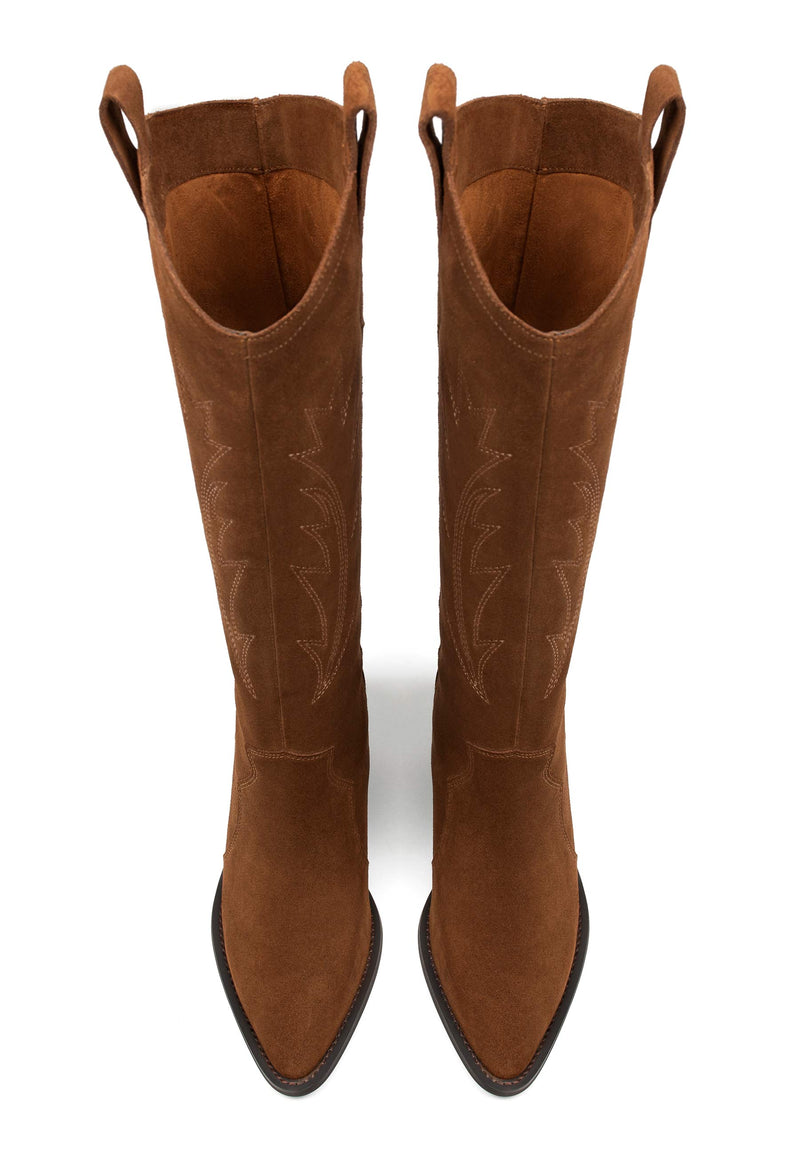 Let's Get Lost Boots - Caramel