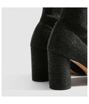 Bottes Longues Lighting Queen - Noir