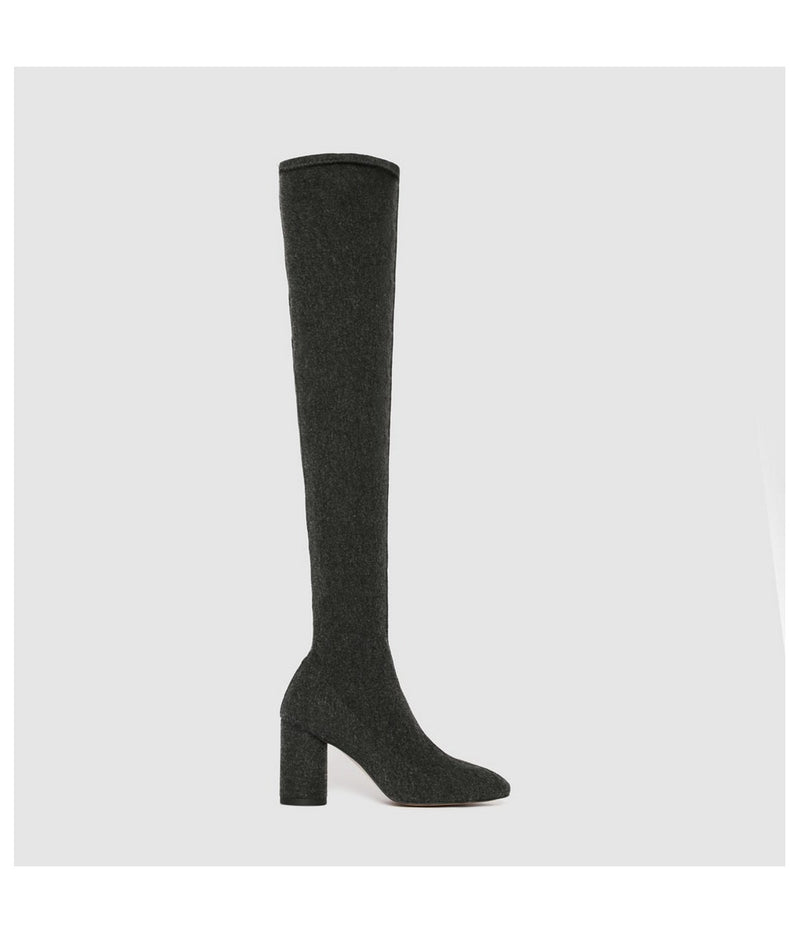 Bottes Longues Lighting Queen - Noir
