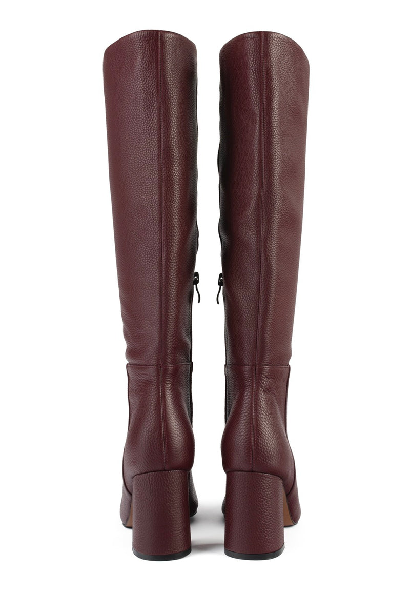 Bottes Miss Agent - Bordeaux