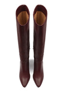 Bottes Miss Agent - Bordeaux