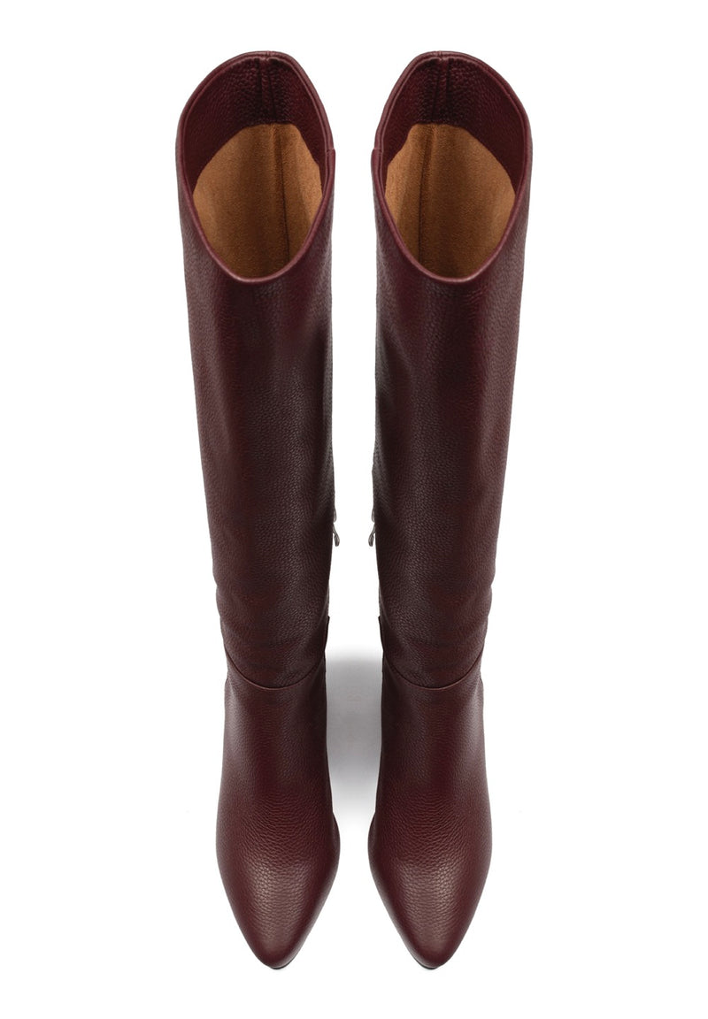 Bottes Miss Agent - Bordeaux