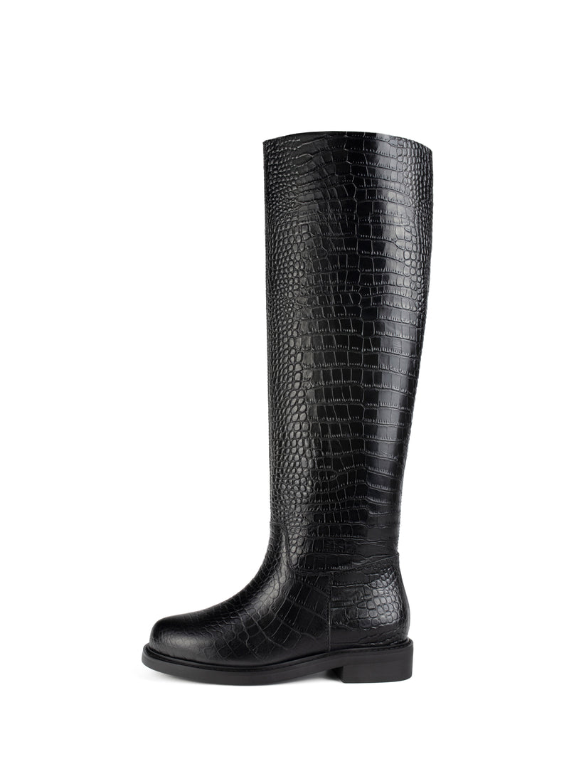 Mr Jones Maxi Boots - Black
